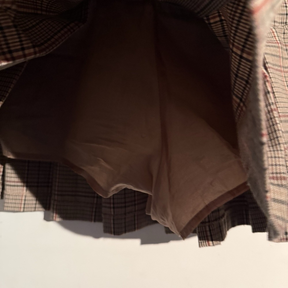 Y2K altar'd state Small School Girl Plaid Skirt Pleated Preppy Tartan - Picture 4 of 5